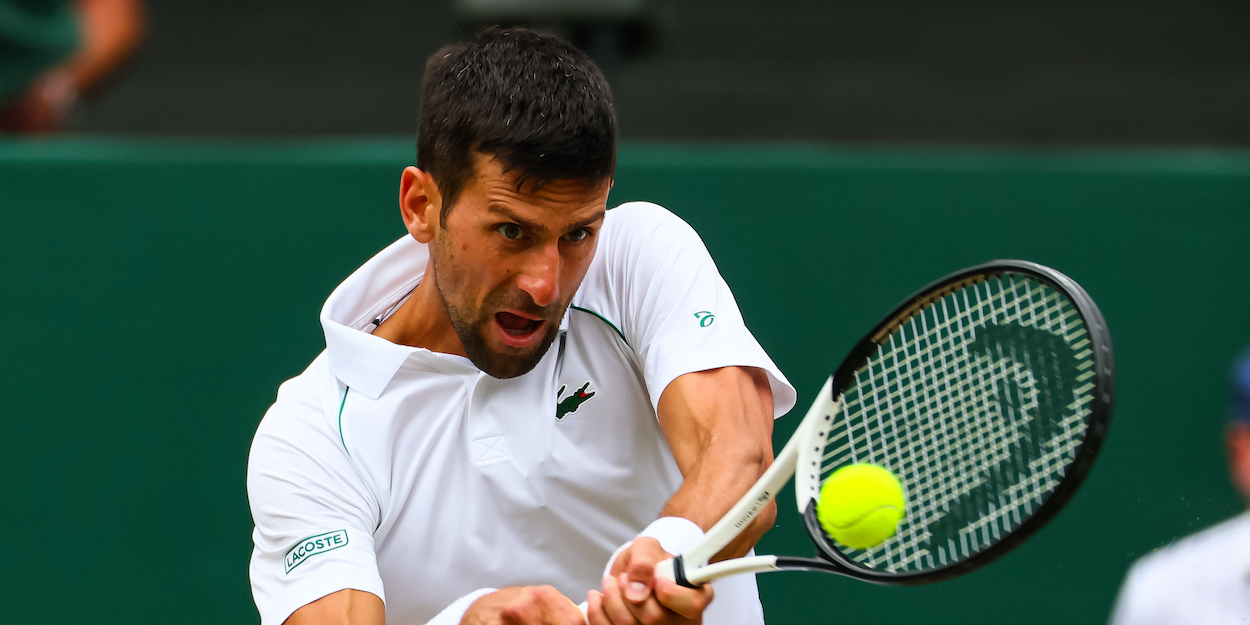 Novak Djokovic Wimbledon 2022