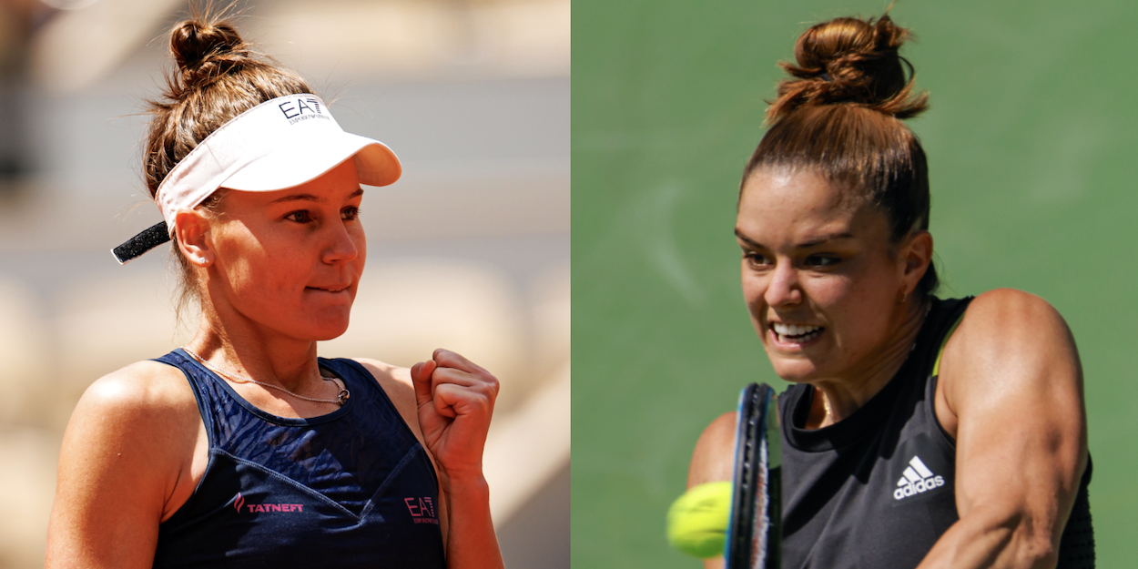 WTA Finals play-off Maria Sakkari Veronika Kudermetova