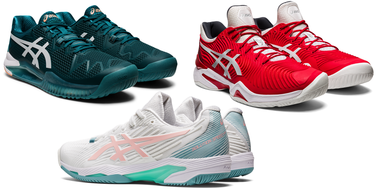 Best asics shop tennis shoes