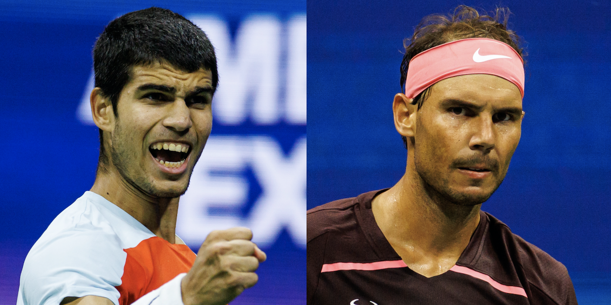 Carlos Alcaraz Rafael Nadal US Open 2022