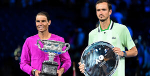 Rafael Nadal and Daniil Medvedev - Australian Open 2022
