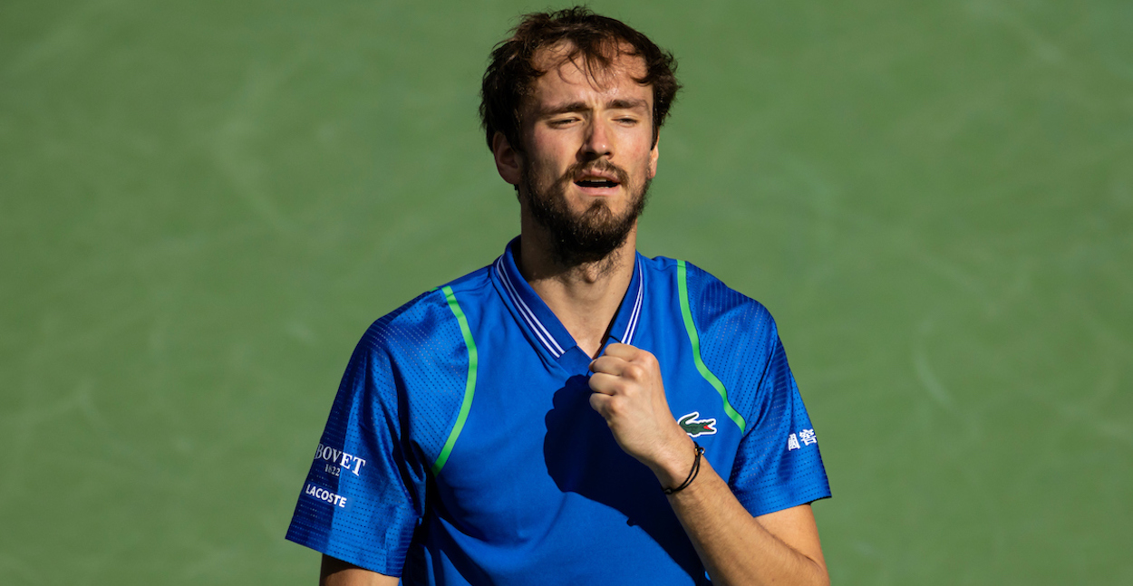 Daniil Medvedev, atual campeão do Masters de Xangai, critica a velocidade do court Não sei onde sou mais lento, aqui ou em Indian Wells
