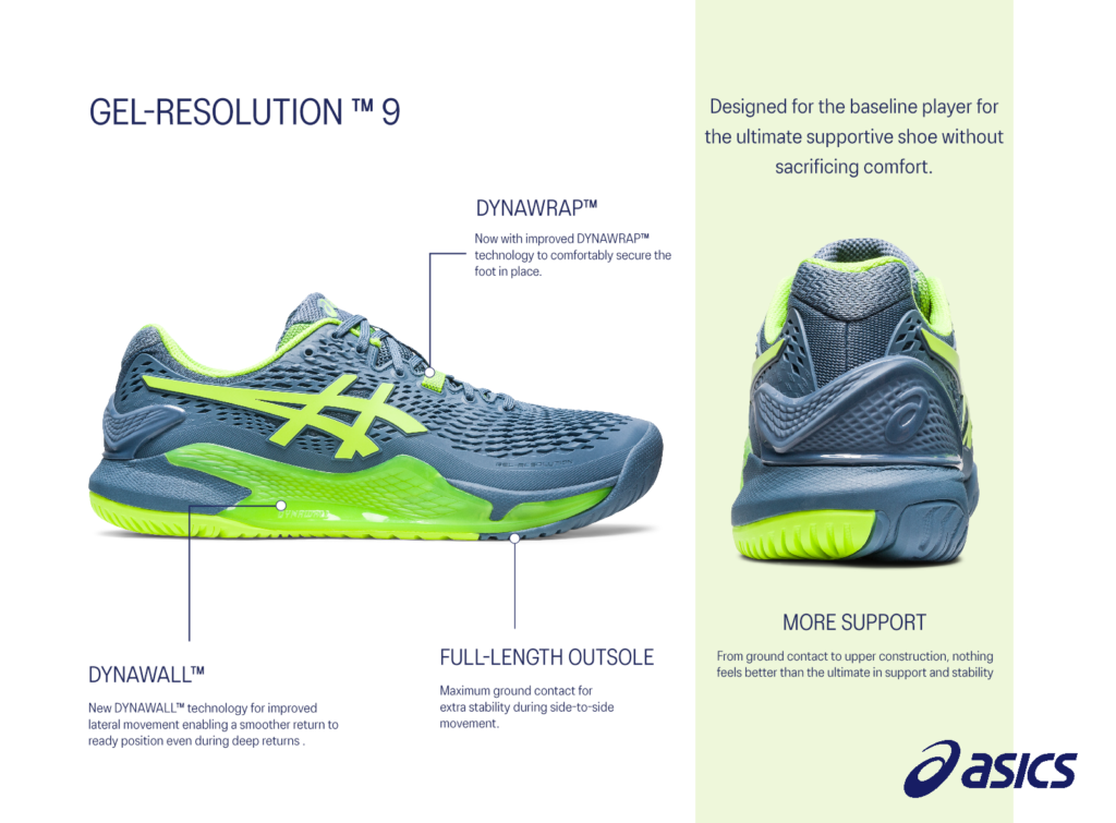 Asics Gel Resolution 9 Review - Perfect Tennis