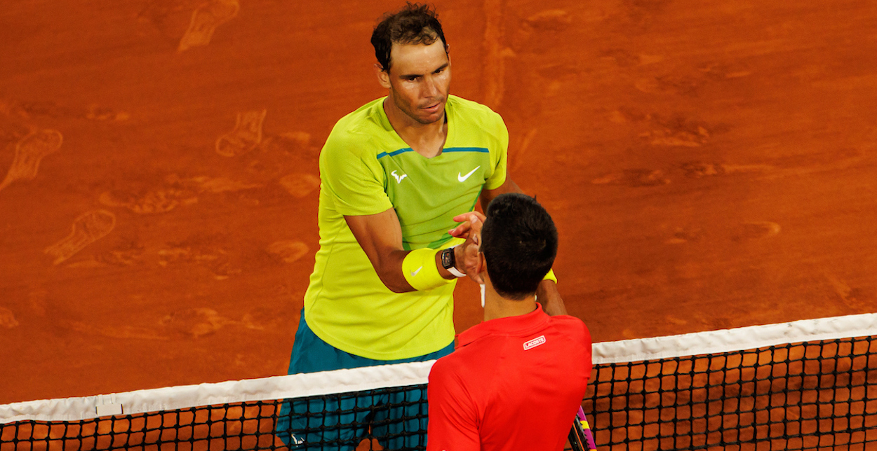 Rafael Nadal and Novak Djokovic - Roland Garros 2022