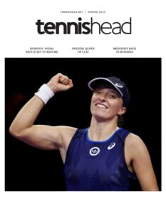 Tennishead magazine cover April 2023 Iga Swiatek