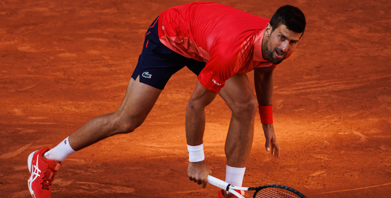 Novak Djokovic into French Open second round as Serb sees off big