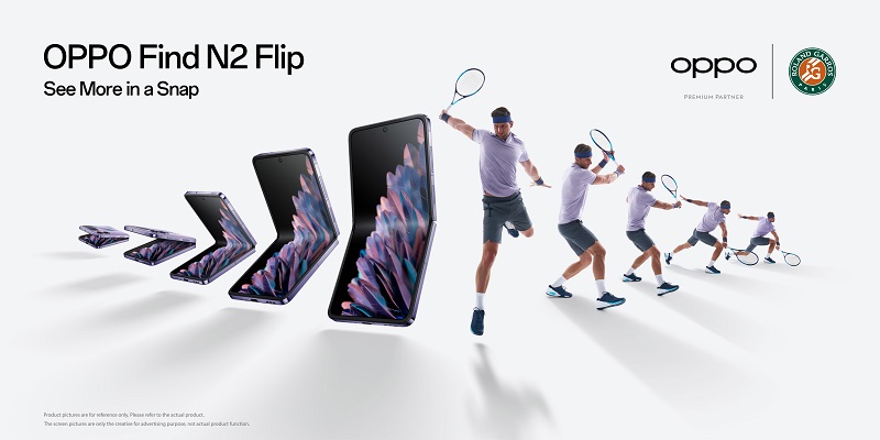 OPPO Roland-Garros Find N2 Flip