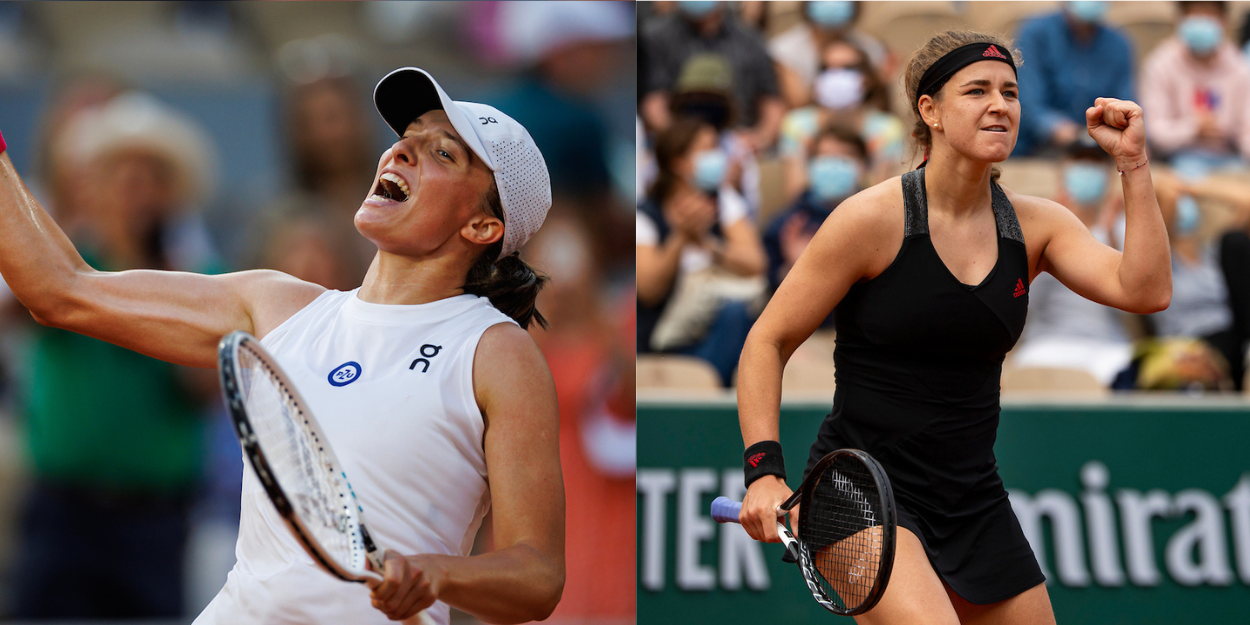 Iga Swiatek vs Karolina Muchova Roland Garros women's singles final 2023