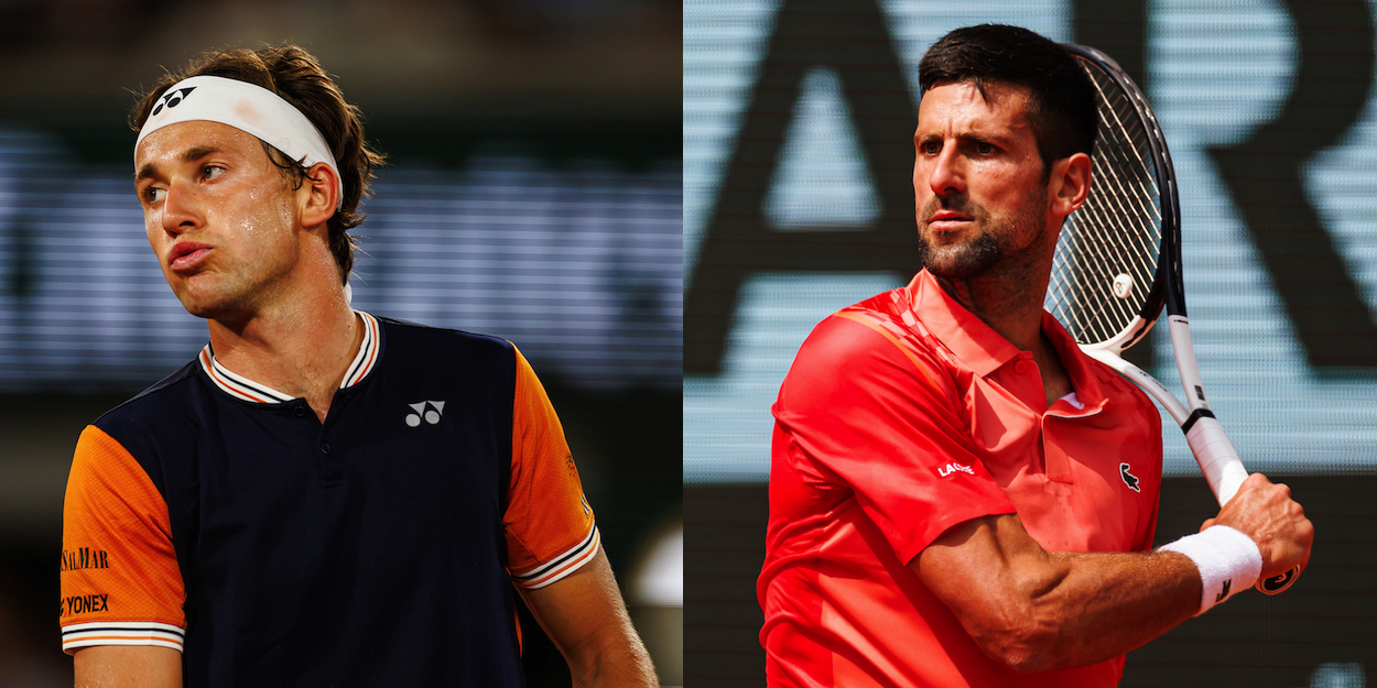 Roland-Garros men's singles final 2023 Ruud Djokovic