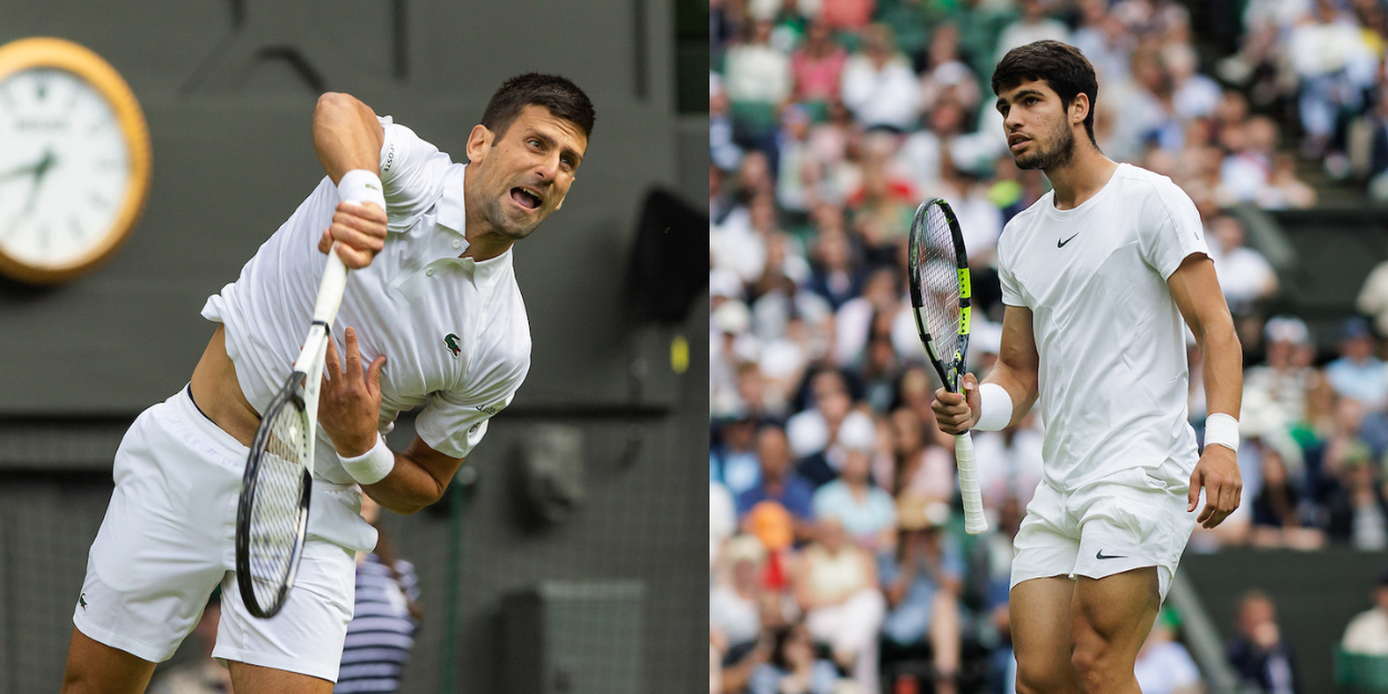 Novak Djokovic and Carlos Alcaraz - Wimbledon 2023