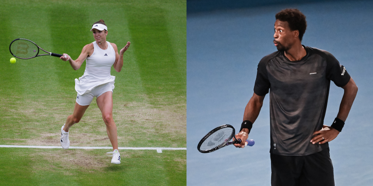 Elina Svitolina - Wimbledon 2023 and Gael Monfils - Australian Open 2022