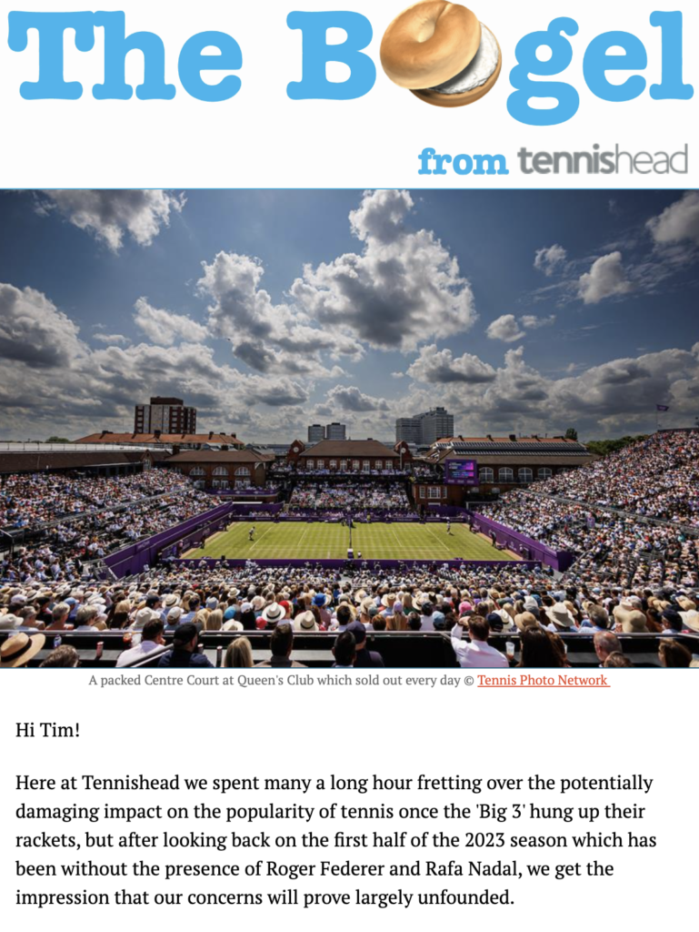 The Bagel from Tennishead