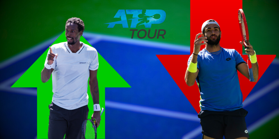 ATP Rankings (23/10/23) Massive jump for Monfils, more bad news for