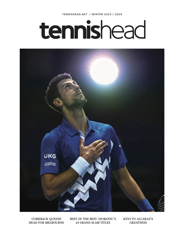 Tennishead magazine December 2023
