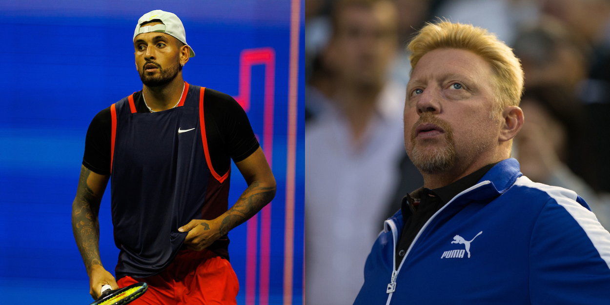 Nick Kyrgios - US Open 2022 and Boris Becker - Australian Open 2015