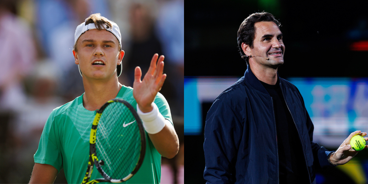 Holger Rune - Queen's 2023 and Roger Federer - Shanghai Masters 2023