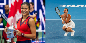 Emma Raducanu - US Open 2021, Marta Kostyuk - Australian Open 2023