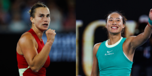 Aryna Sabalenka and Qinwen Zheng - Australian Open 2024