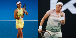 Emma Raducanu and Ons Jabeur - Australian Open 2024