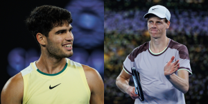 Carlos Alcaraz and Jannik Sinner - Australian Open 2024
