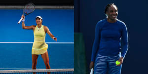 Emma Raducanu - Australian Open 2024 and Venus Williams - Miami Open 2021