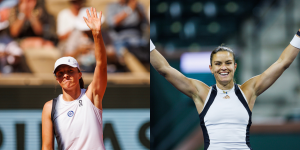 Iga Swiatek - Roland Garros 2023, Maria Sakkari - Indian Wells 2024