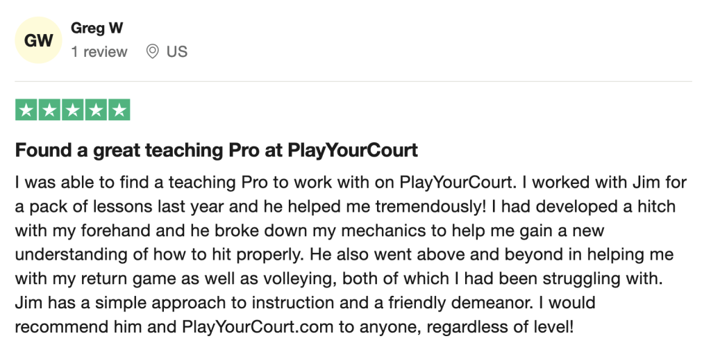 PlayYourCourt review