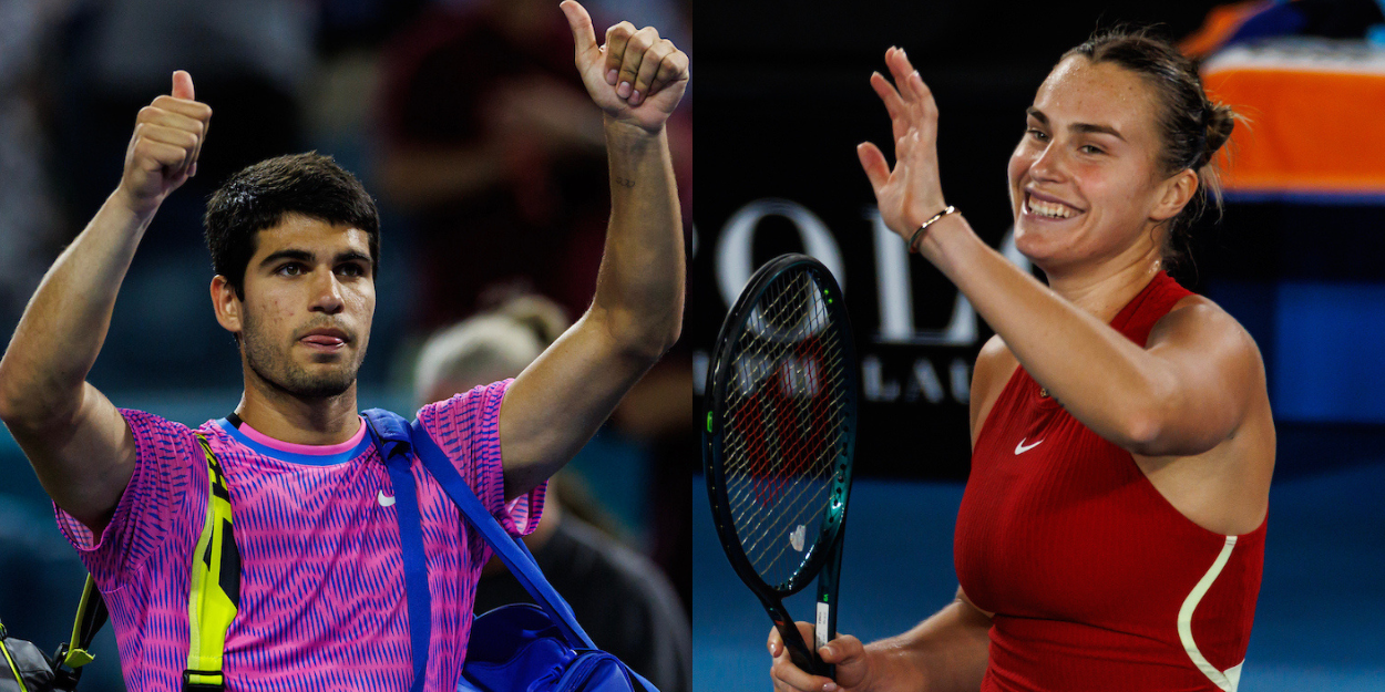 Carlos Alcaraz - Miami Open 2024, Aryna Sabalenka - Australian Open 2024