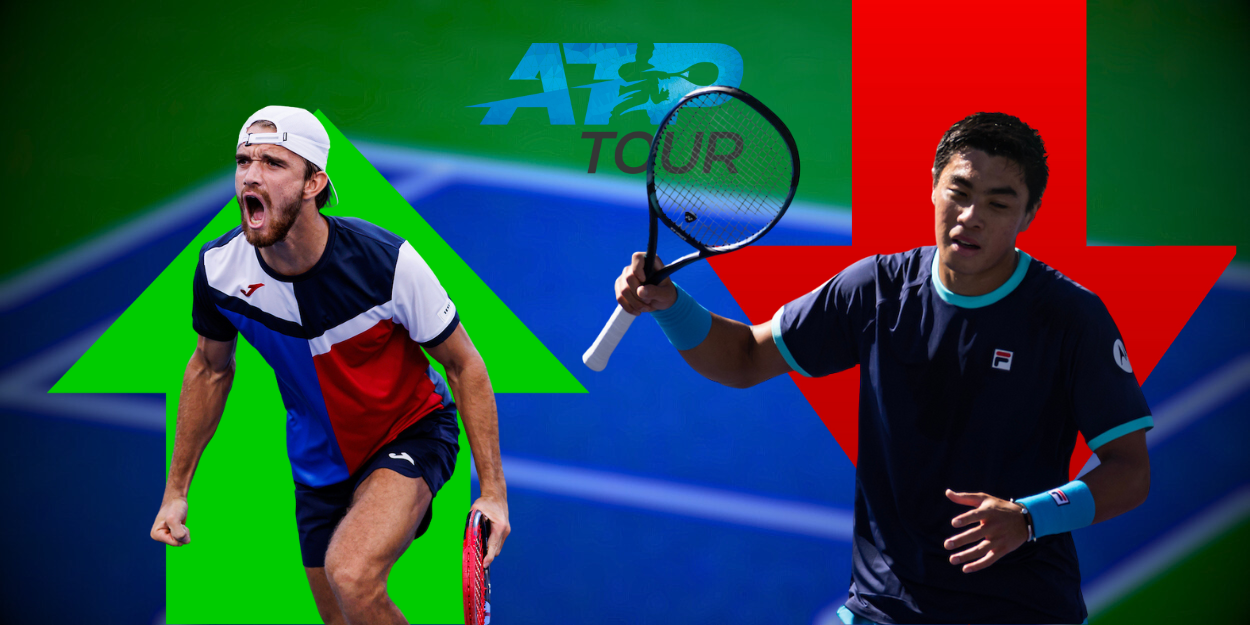 ATP Rankings (27/05/24): Tomas Machac - Miami Open 2024, Brandon Nakashima - Indian Wells 2023