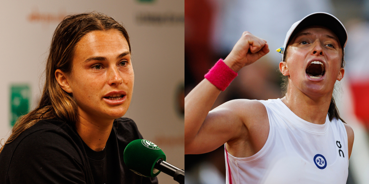 Aryna Sabalenka and Iga Swiatek - Roland Garros 2023