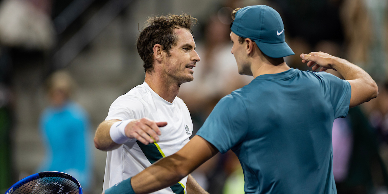 Andy Murray and Jack Draper - Indian Wells 2023