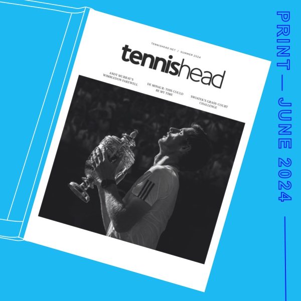 Tennishead magazine Wimbledon June 2024 cover