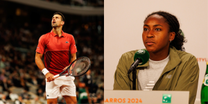 Novak Djokovic and Coco Gauff - Roland Garros 2024