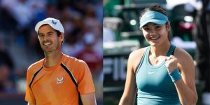 Andy Murray - Indian Wells 2024 and Emma Raducanu - Indian Wells 2023