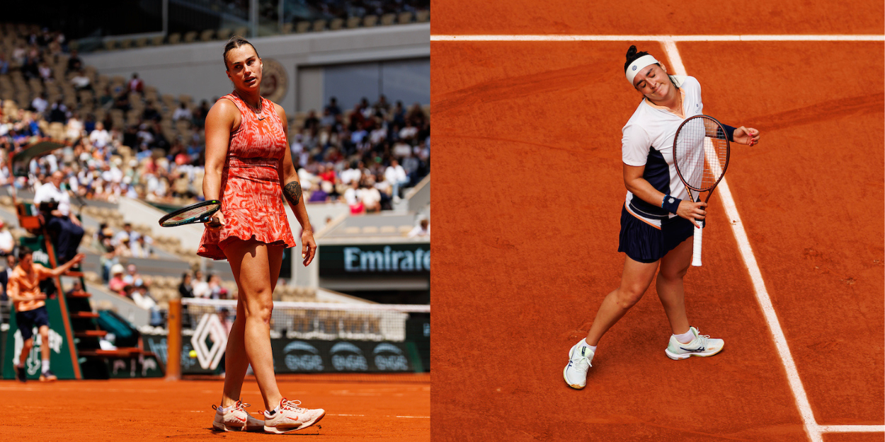 Aryna Sabalenka and Ons Jabeur - Roland Garros 2024