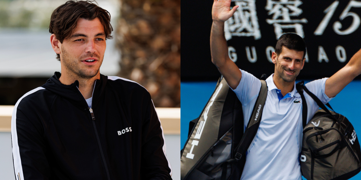 Taylor Fritz - Indian Wells 2024 and Novak Djokovic - Australian Open 2024