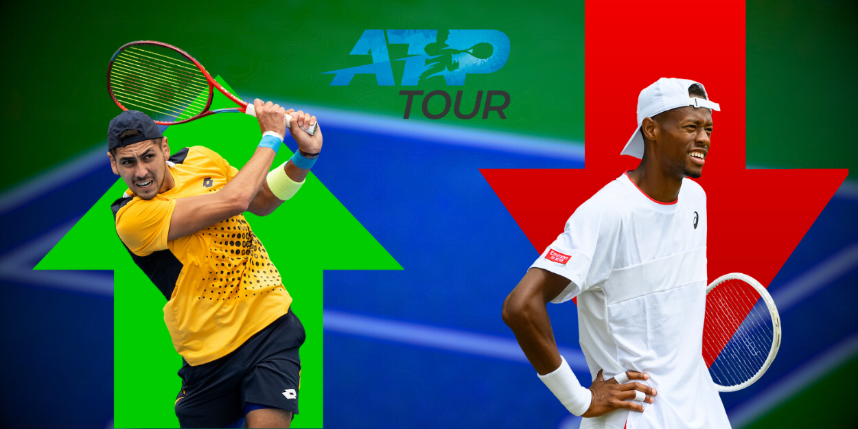 ATP Rankings (01/07/24): Alejandro Tabilo - Australian Open 2022, Chris Eubanks - Wimbledon 2023