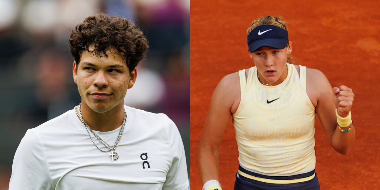 Ben Shelton - Wimbledon 2024 and Mirra Andreeva - Roland Garros 2024