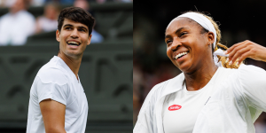 Carlos Alcaraz and Coco Gauff - Wimbledon 2024