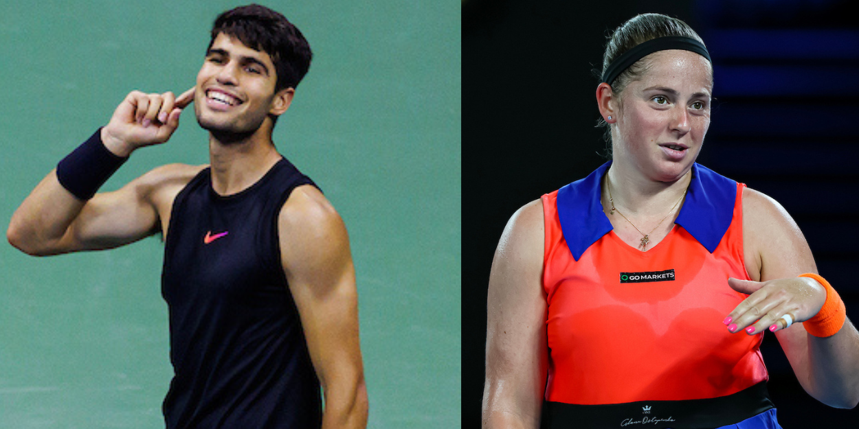 Carlos Alcaraz - US Open 2024 and Jelena Ostapenko - Australian Open 2023