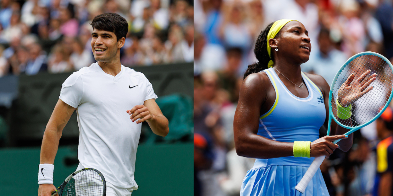 Carlos Alcaraz - Wimbledon 2024, Coco Gauff - US Open 2024