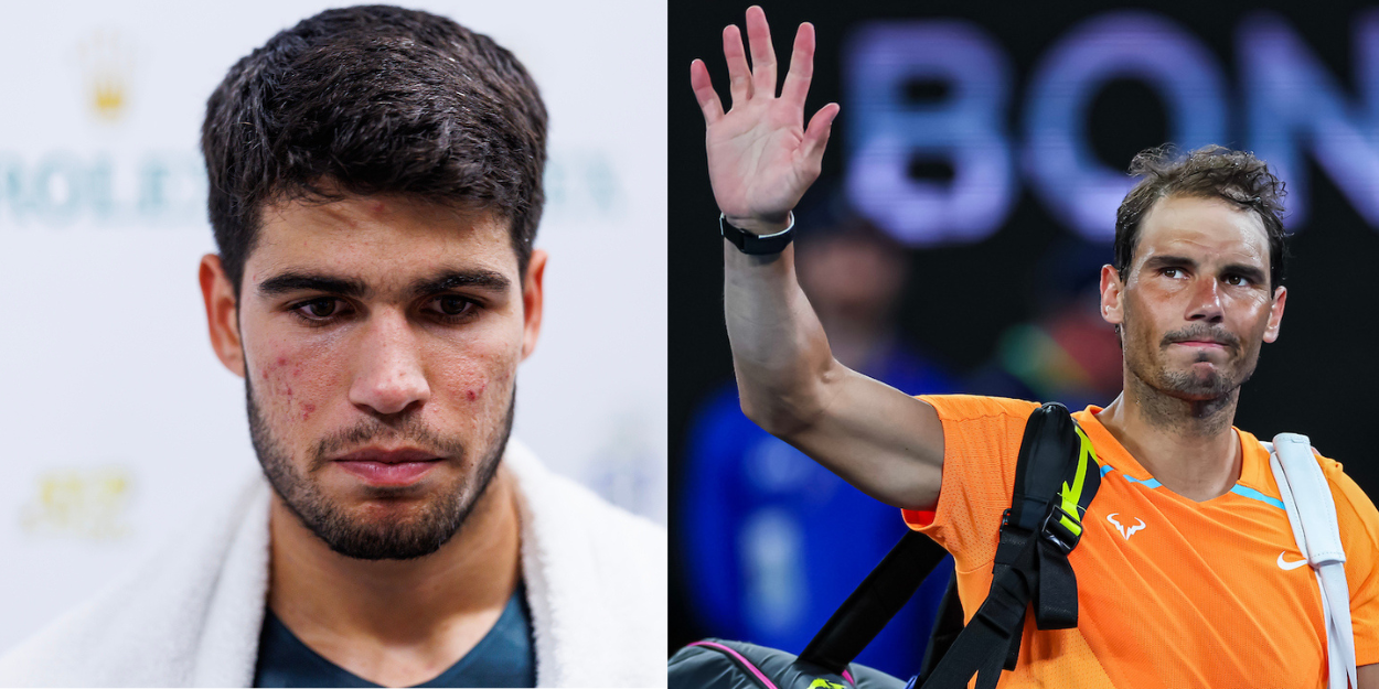 Carlos Alcaraz - Shanghai Masters 2023, Rafael Nadal - Australian Open 2023