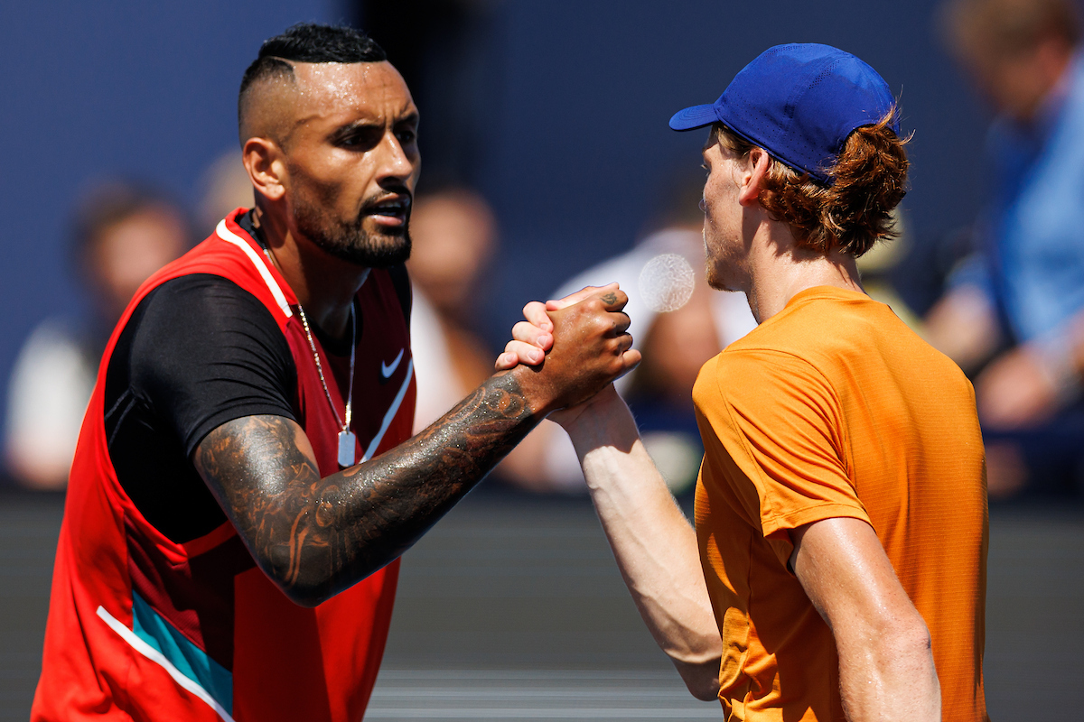 Nick Kyrgios predicted to lose to Jannik Sinner by former No.1